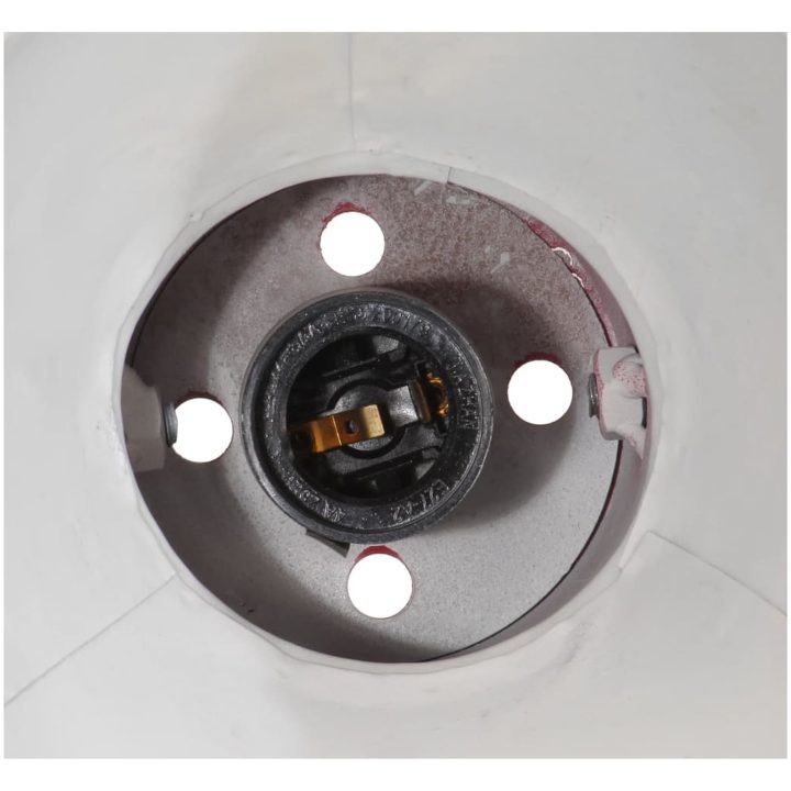 Skrivbordslampa 25 W nött röd 23x18x96 cm E27 vidaXL – bild 5