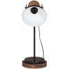 Skrivbordslampa 25 W svart 17x17x50 cm E27 vidaXL – miniatyr 3