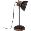 Skrivbordslampa 25 W svart 17x17x50 cm E27 vidaXL – miniatyr 4