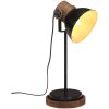 Skrivbordslampa 25 W svart 17x17x50 cm E27 vidaXL – miniatyr 1