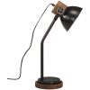 Skrivbordslampa 25 W svart 18x18x60 cm E27 vidaXL – miniatyr 4