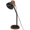 Skrivbordslampa 25 W svart 18x18x60 cm E27 vidaXL – miniatyr 5