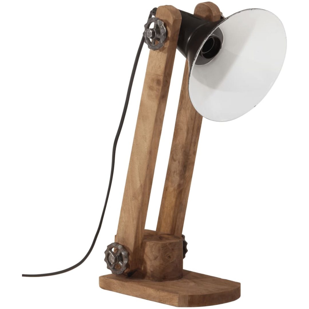 Skrivbordslampa 25 W svart 23x13x52 cm E27 vidaXL 23 x 23 x 52 cm – bild 2