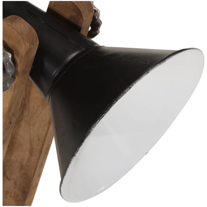 Skrivbordslampa 25 W svart 23x13x52 cm E27 vidaXL 23 x 23 x 52 cm – bild 7