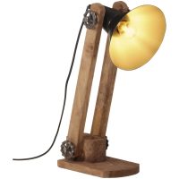 Skrivbordslampa 25 W svart 23x13x52 cm E27 vidaXL