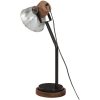 Skrivbordslampa 25 W vintage silver 18x18x60 cm E27 vidaXL – miniatyr 5