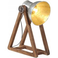 Skrivbordslampa 25 W vintage silver 30x17x40 cm E27 vidaXL