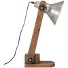 Skrivbordslampa 25W vintage silver 23x13x52 cm E27 vidaXL 23 x 23 x 52 cm – miniatyr 4