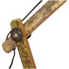 Skrivbordslampa industriell Flerfärgad rund 23x18x95 cm E27 vidaXL – miniatyr 8