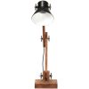 Skrivbordslampa industriell svart rund 58x18x90 cm E27 vidaXL – miniatyr 3