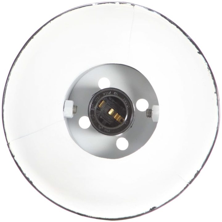 Skrivbordslampa industriell svart rund 58x18x90 cm E27 vidaXL – bild 5