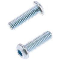 Skruv Med Knappskalle M6x1x20mm Silver BOLT