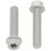 Skruv Sexkant/Torx M6x1x30mm Grå BOLT