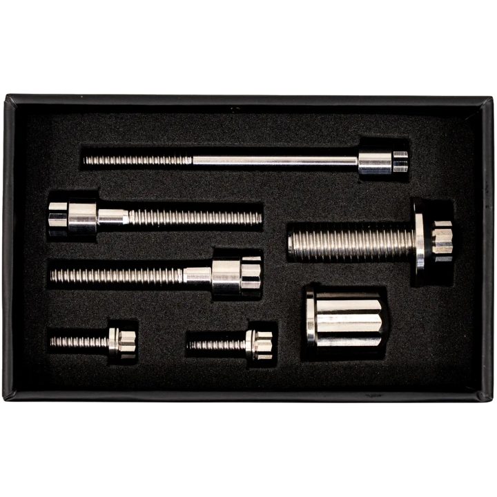 Skruvkit Coil & Horn Titan Silver TRASK – bild 4