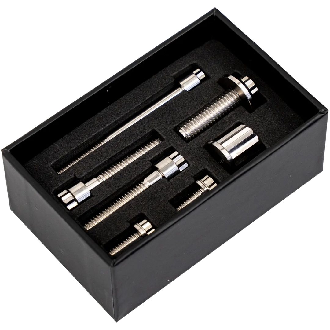 Skruvkit Coil & Horn Titan Silver TRASK – bild 5