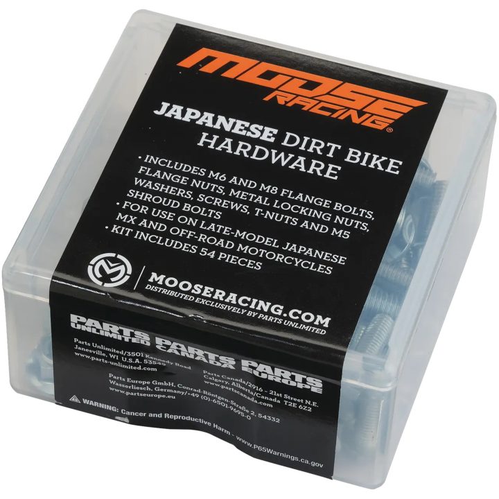 Skruvkit Japansk Silver MOOSE OFFROAD HARD-PARTS – bild 2