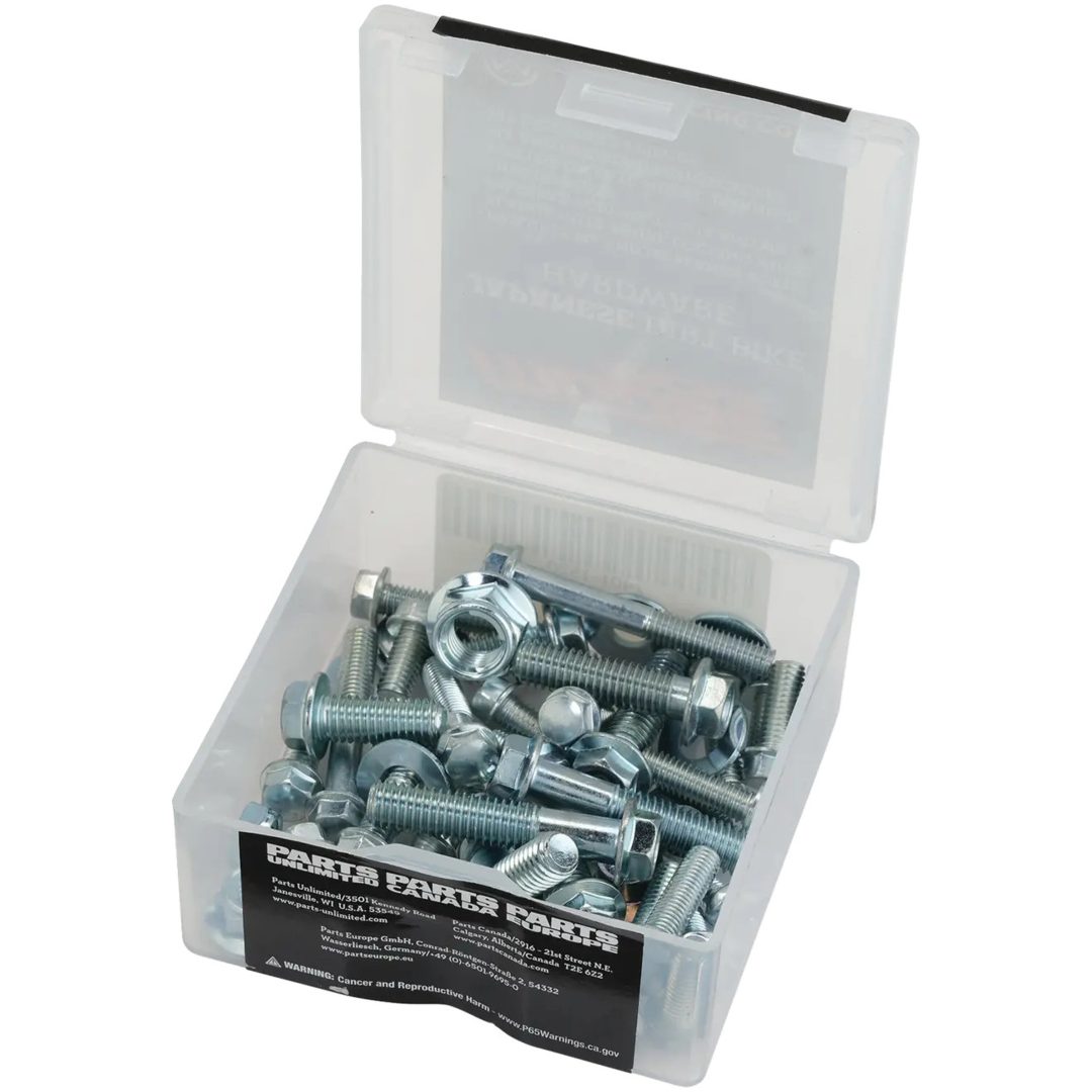Skruvkit Japansk Silver MOOSE OFFROAD HARD-PARTS – bild 3