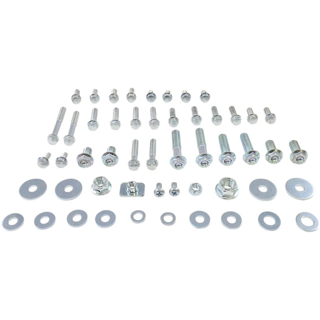 Skruvkit Japansk Silver MOOSE OFFROAD HARD-PARTS