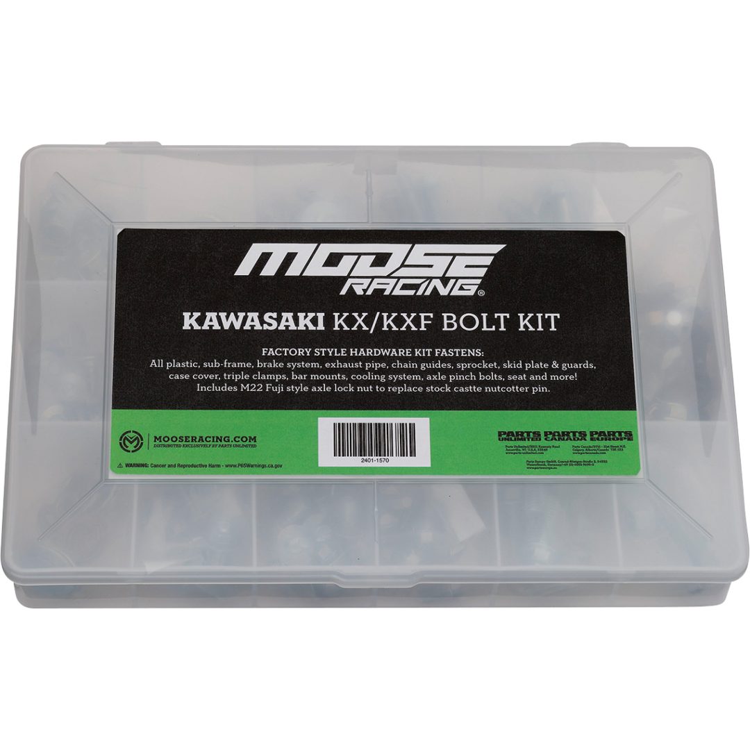 Skruvkit M1 Grå Silver MOOSE OFFROAD HARD-PARTS – bild 2