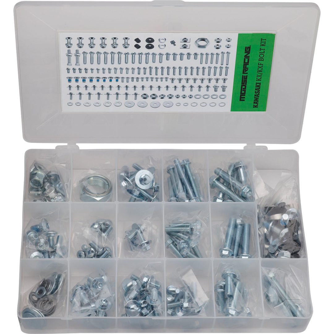 Skruvkit M1 Grå Silver MOOSE OFFROAD HARD-PARTS