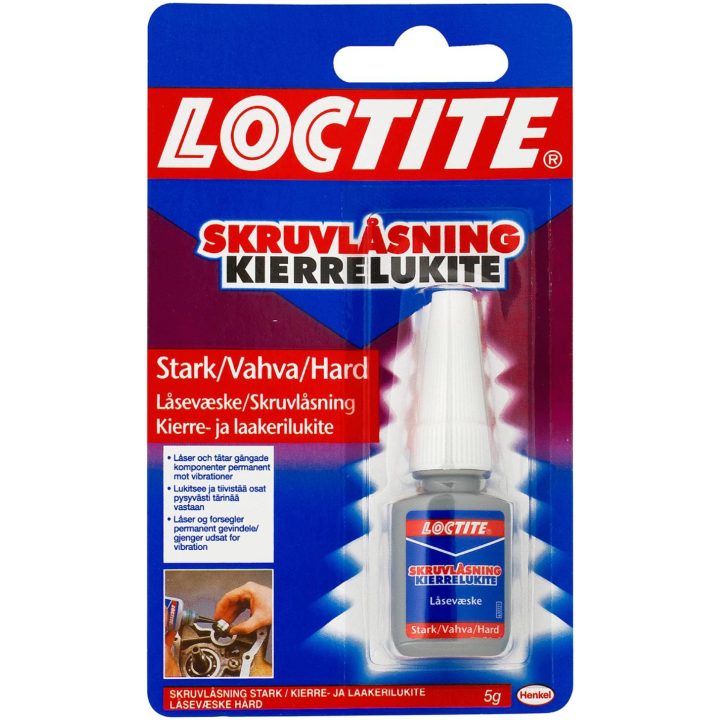 Skruvlåsning Loctite Stark SKRUVLÅSNING LOCTITE STARK – bild 2