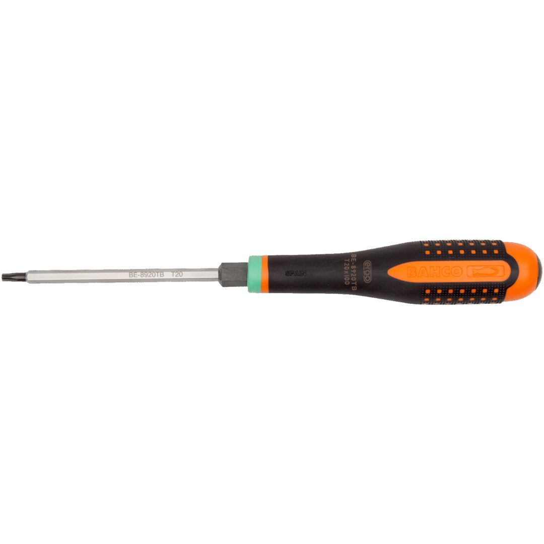 Skruvmejsel Ergo Genomgående TORX BAHCO T10 x 27 x 75 mm – bild 2