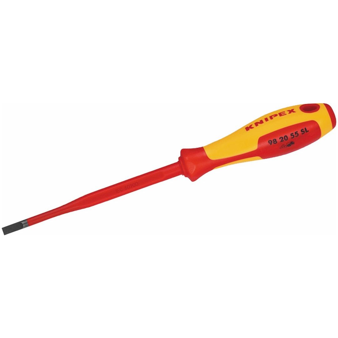 Skruvmejsel - Isolerad 1000, Knipex, Spår, 125mm Knipex