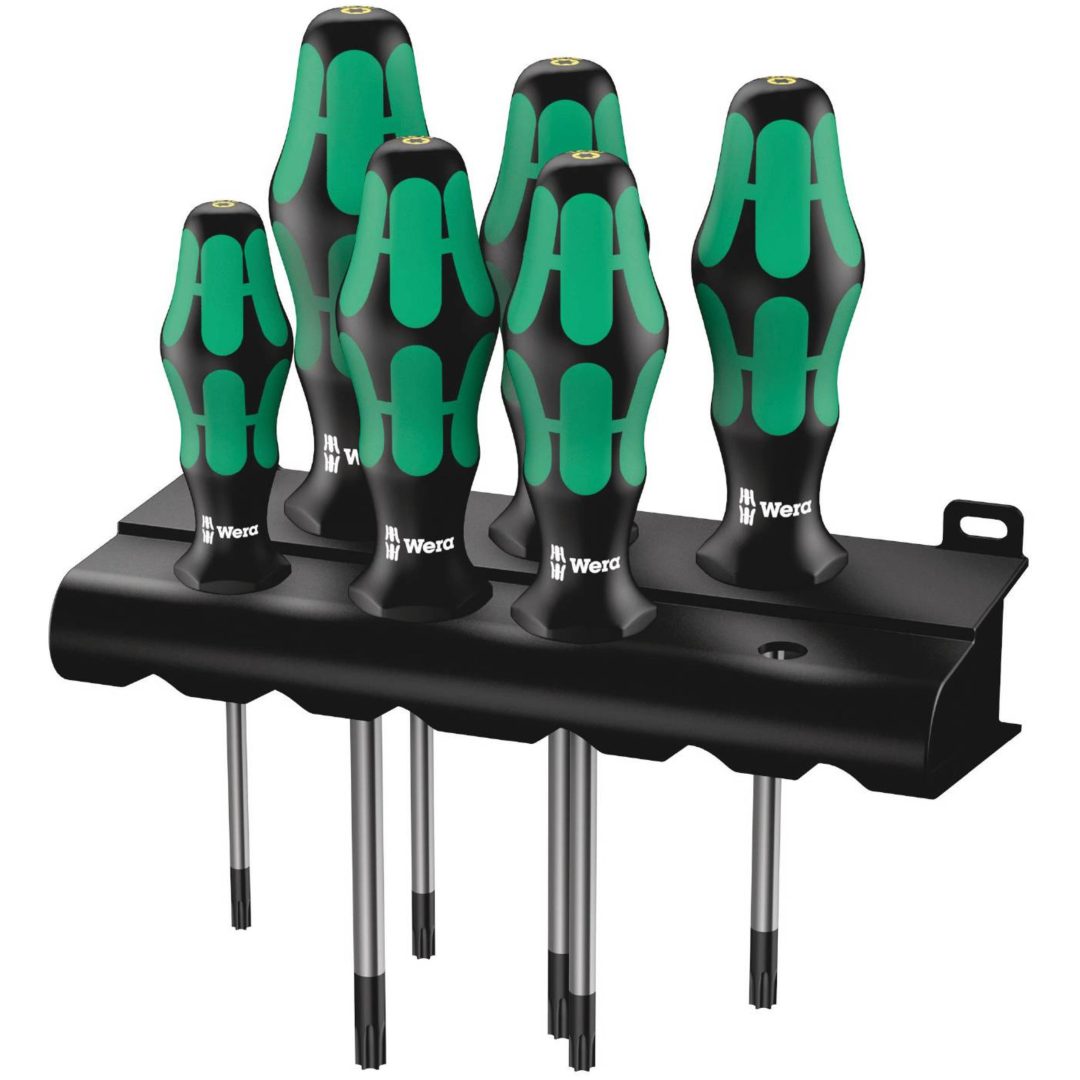 Skruvmejselsats 367/6 Torx WERA SKRUVMEJSELSATS 367/6 TORX
