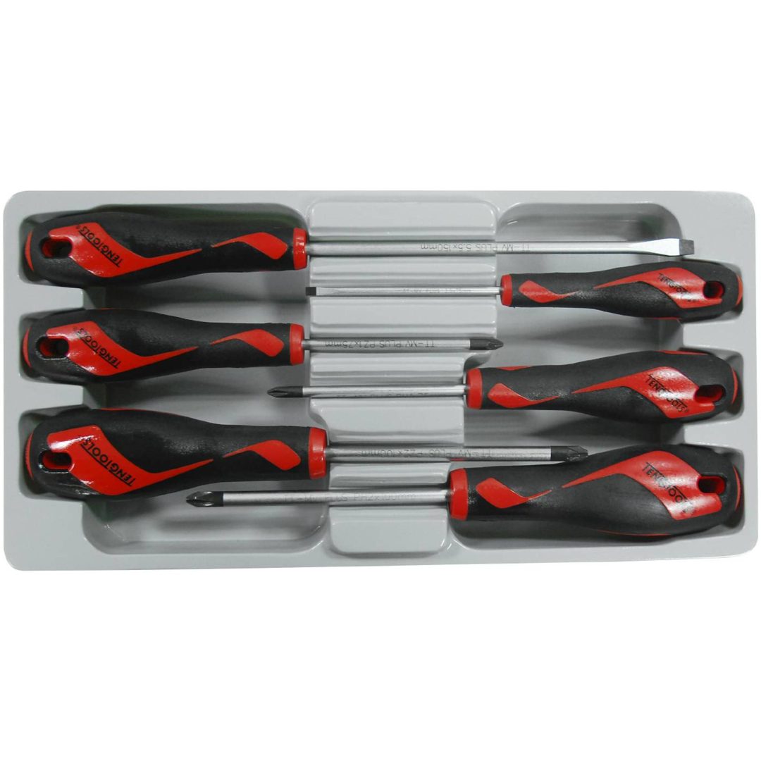 Skruvmejselsats MD906N Teng Tools SKRUVMEJSELSATS 6 DEL MD906N