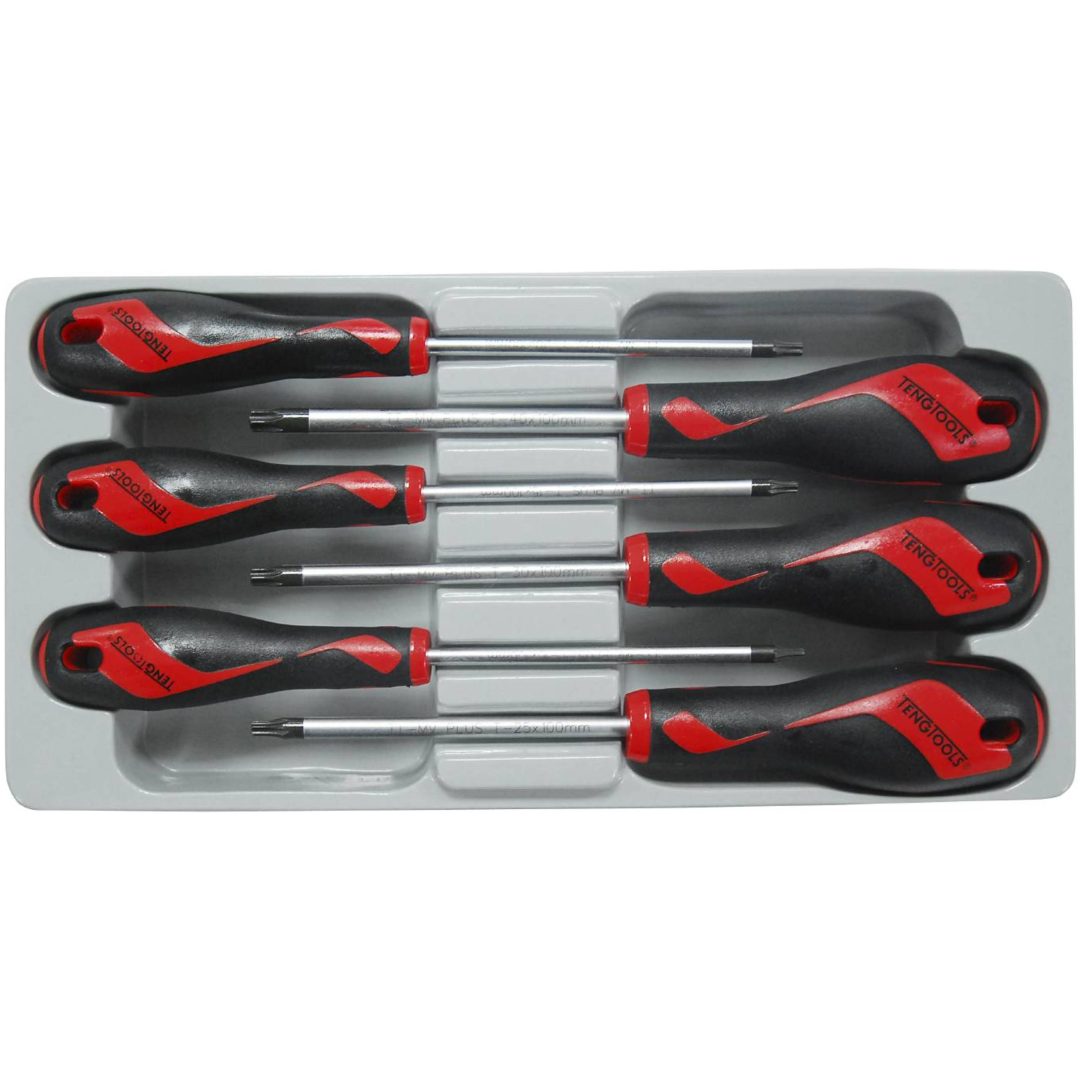 Skruvmejselsats MD906N1 Teng Tools SKRUVMEJSELSATS TX 6 DELAR