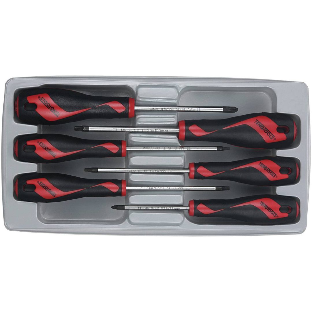 Skruvmejselsats MD906N2 Teng Tools SKRUVMEJSELSATS 6 DEL MD906N2