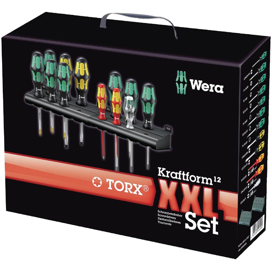 Skruvmejselsats XXL WERA SKRUVMEJSELSETT WERA XXL
