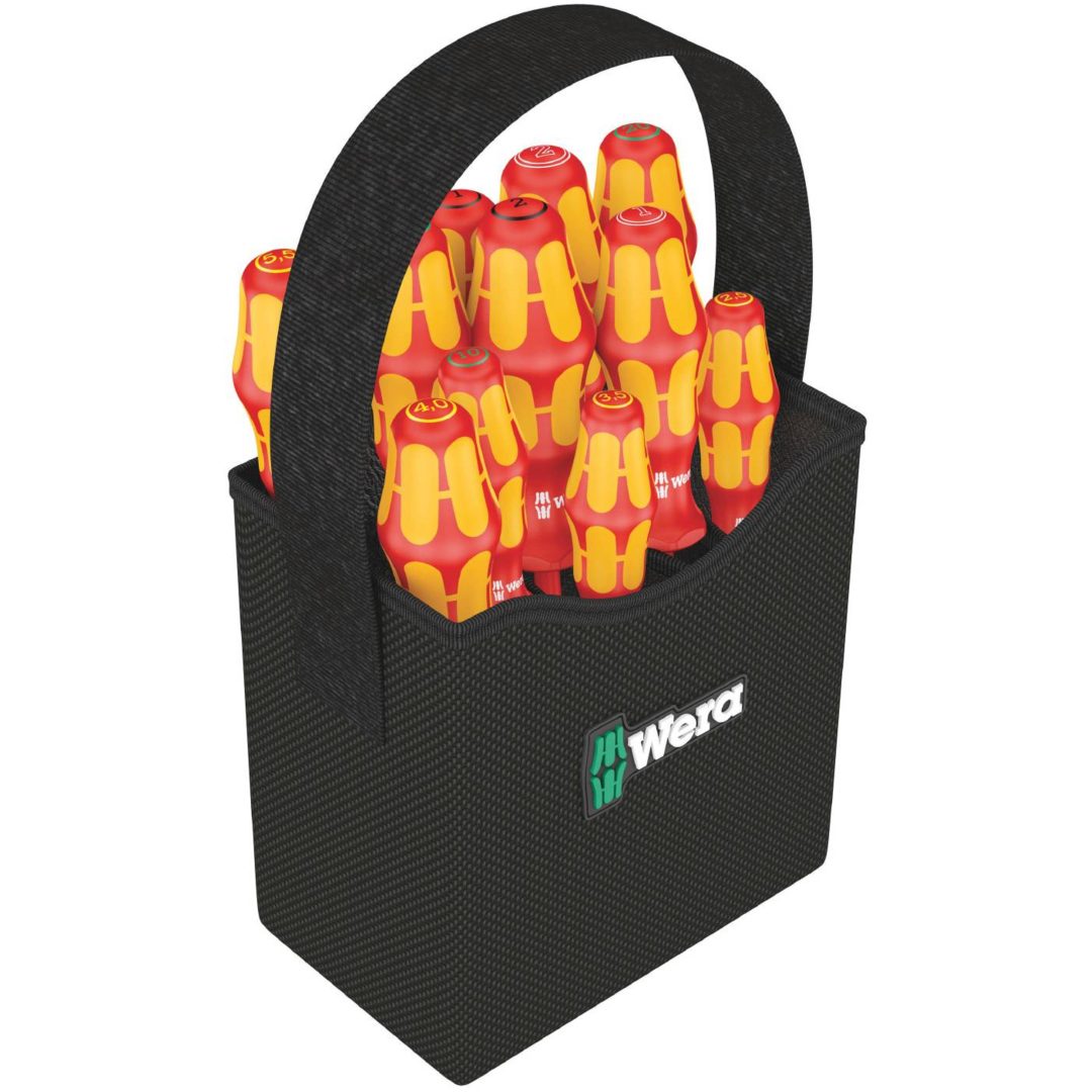Skruvmejselset VDE Kraftform 2Go 100 Wera SKRUVMEJSELSET VDE KRAFT 100