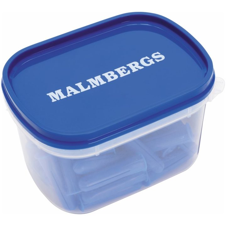 Skruvplugg Blå, 5-7x45mm, 50st MALMBERGS – bild 2