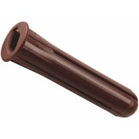 Skruvplugg Brun, 5-6x40mm, 100st MALMBERGS