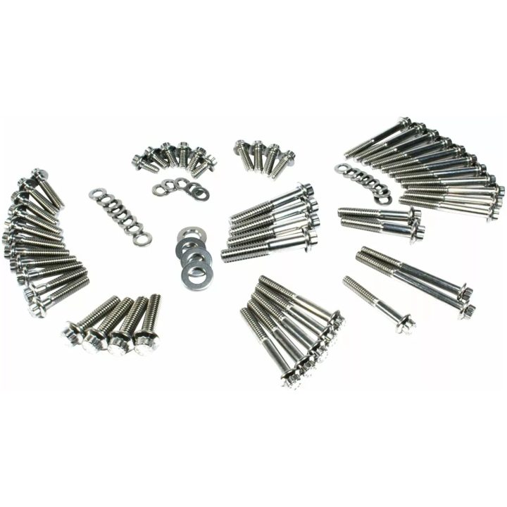 Skruvsats 12-Point Rostfritt Stål Silver FEULING PARTS – bild 2