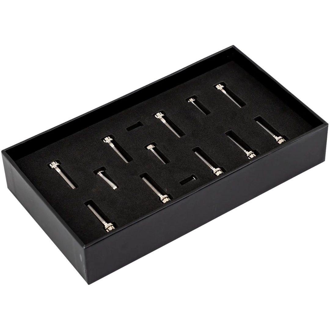 Skruvsats Kamkåpa Titanium Silver TRASK – bild 3
