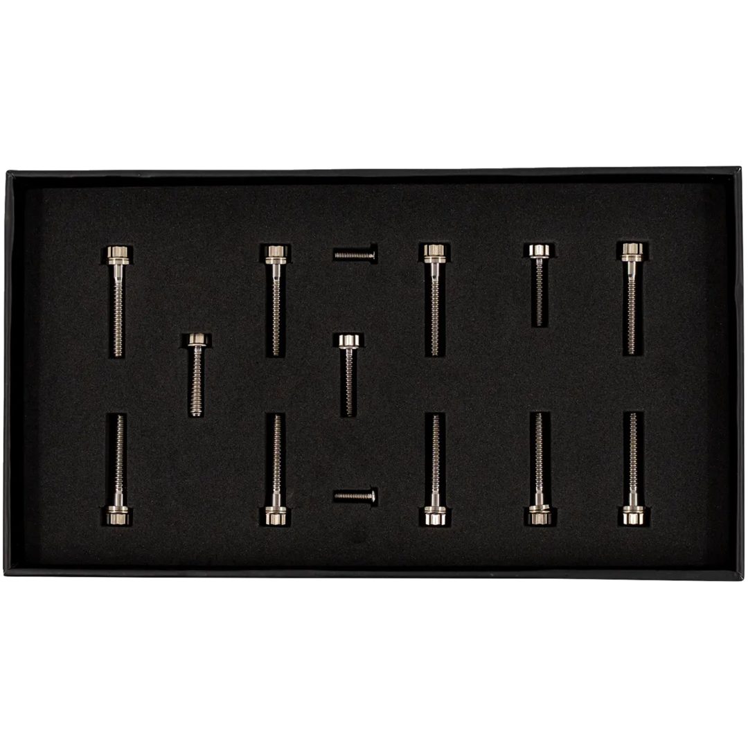 Skruvsats Kamkåpa Titanium Silver TRASK – bild 4