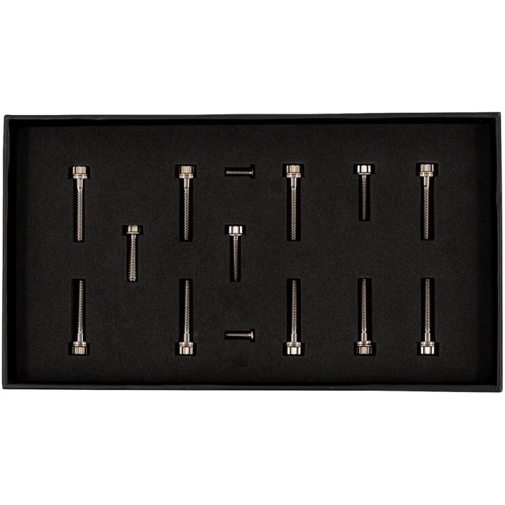Skruvsats Kamkåpa Titanium Silver TRASK – bild 4