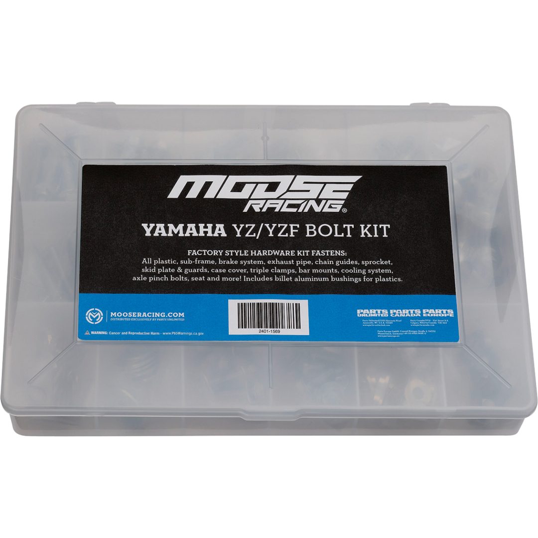Skruvsats M1 Grå Silver MOOSE OFFROAD HARD-PARTS – bild 2