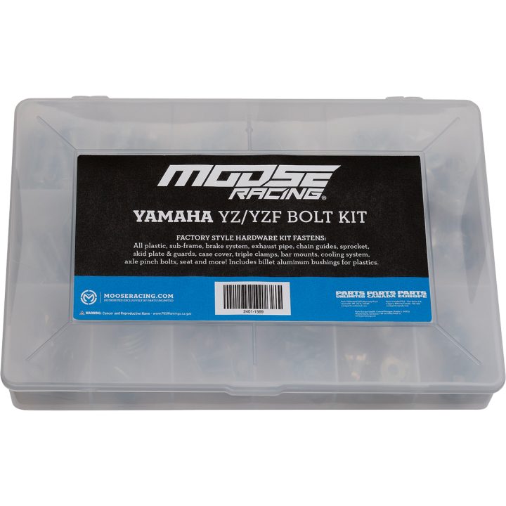 Skruvsats M1 Grå Silver MOOSE OFFROAD HARD-PARTS – bild 2