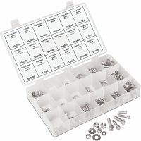 Skruvsats Metric 180 delar Silver MOTION PRO