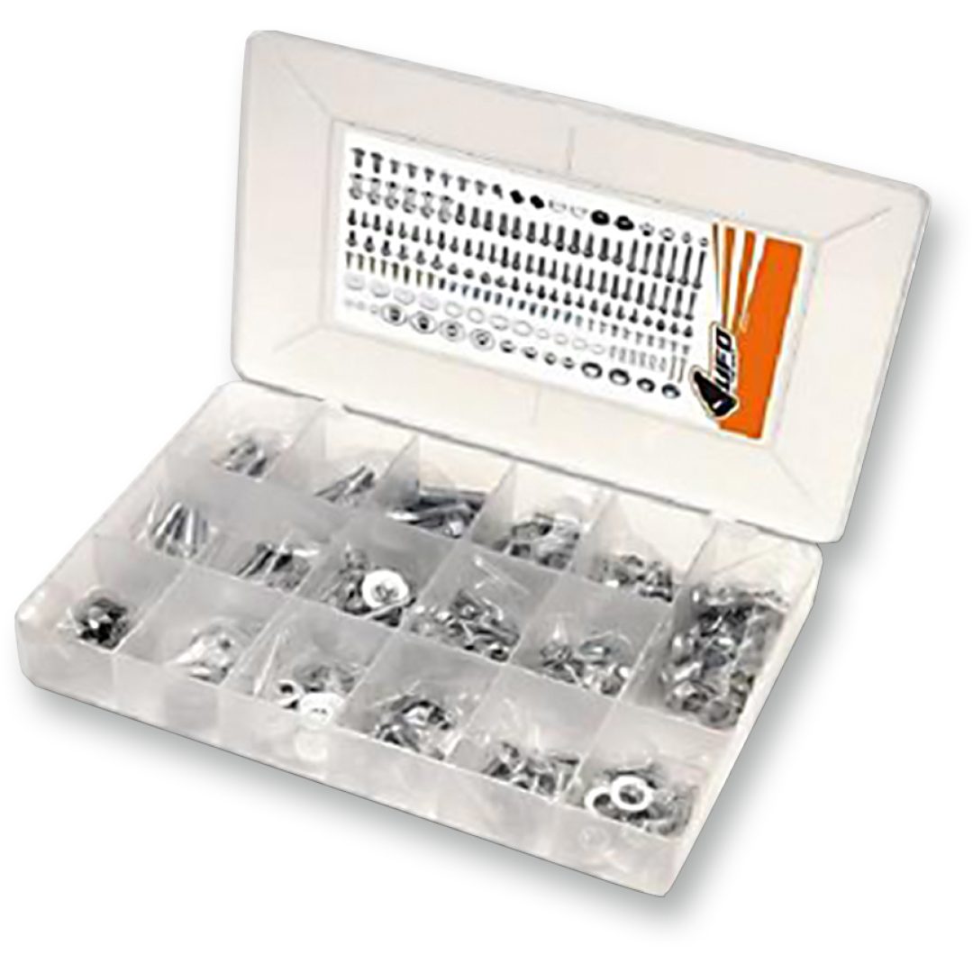 Skruvsats Plastkit UFO Fästelementsats