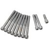 Skruvsats Primärkåpa Krom Silver DRAG SPECIALTIES – miniatyr 2