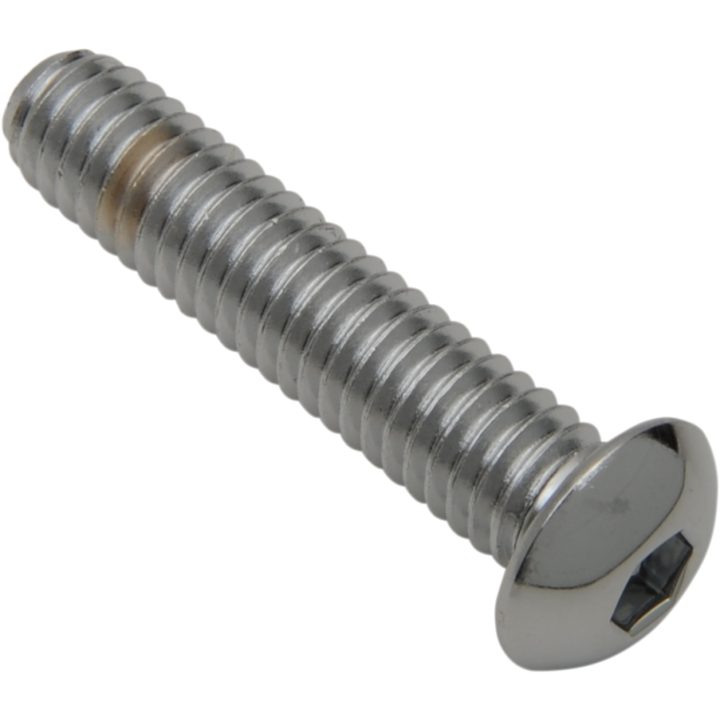 Skruvset Button Head Krom Polerad DRAG SPECIALTIES 5/16"-18 x 1 1/2" – bild 2