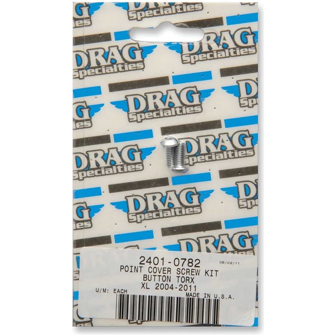 Skruvset Point Cover Krom DRAG SPECIALTIES – bild 2