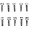 Skruvset Replacement Socket-Head Krom Polerad Silver DRAG SPECIALTIES – miniatyr 1