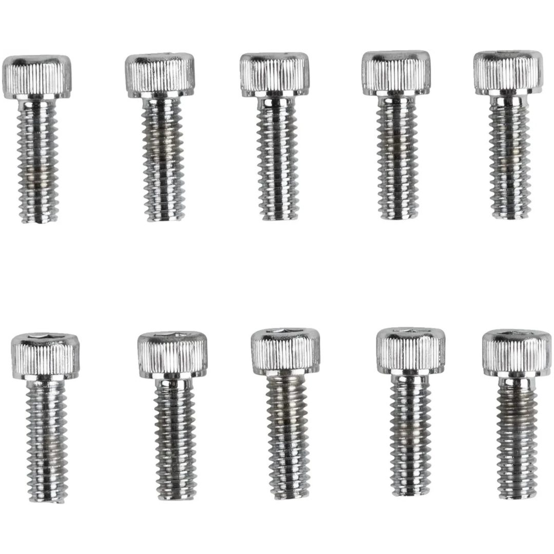 Skruvset Replacement Socket-Head Krom Polerad Silver DRAG SPECIALTIES