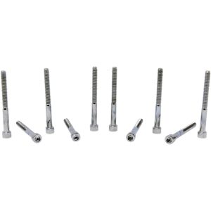 Skruvset Replacement Socket-Head Krom Polerad Silver DRAG SPECIALTIES
