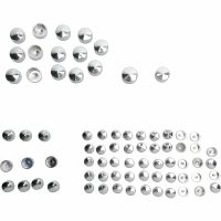 Skruvskyddskit Standard Krom Silver DRAG SPECIALTIES